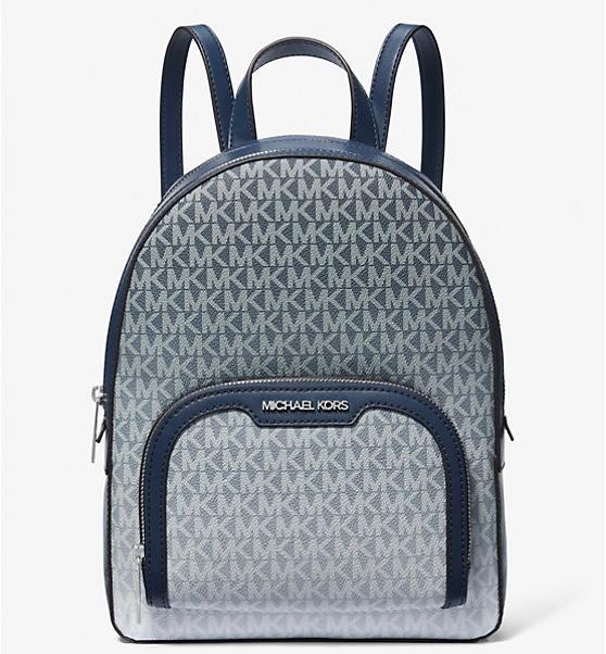 MK Jaycee Medium Ombré Signature Logo Backpack