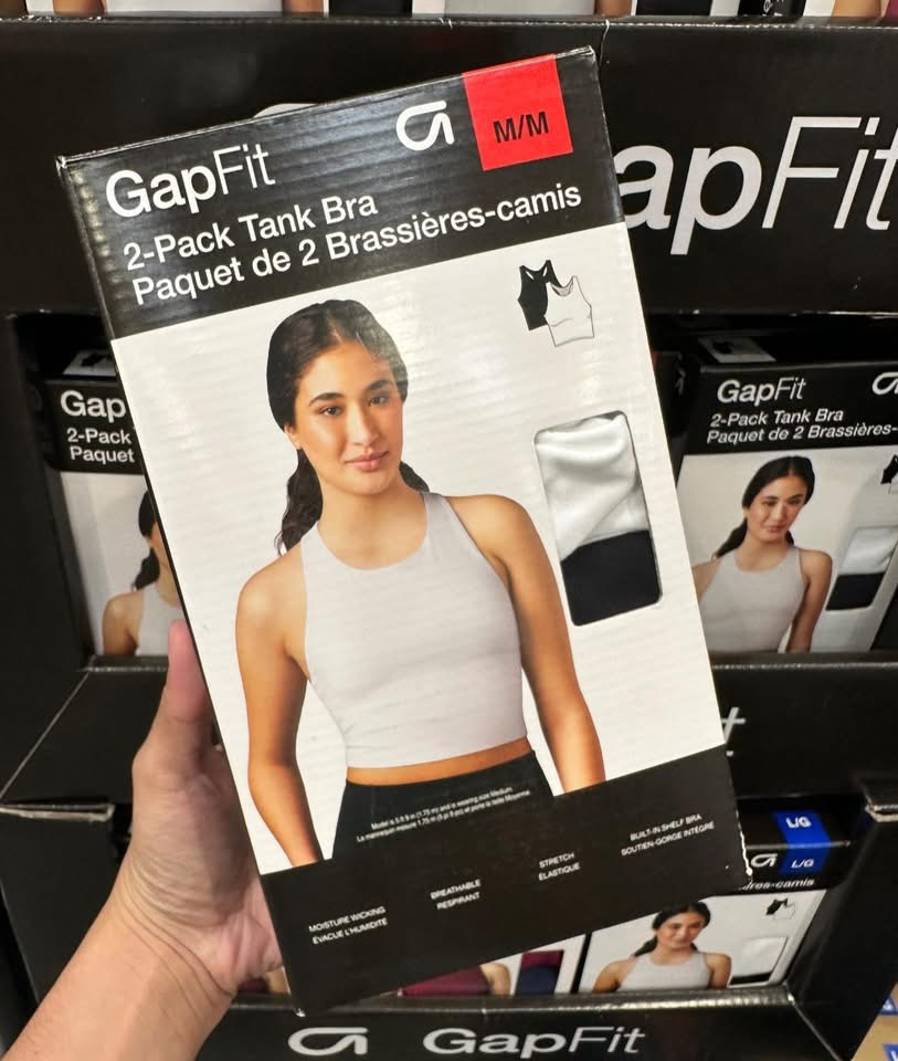 GapFit 2-Pack Tank Bra
