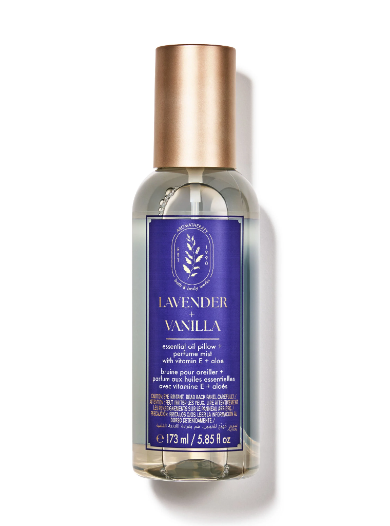 Lavender Vanilla Oil Perfume Mist