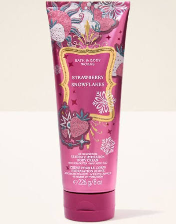 Strawberry Snowflakes Body Cream