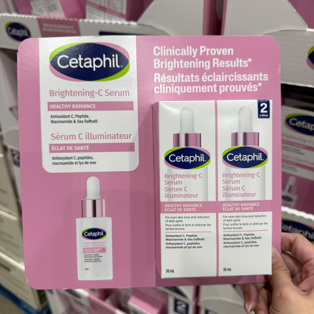 Cetaphil Brightening-C Serum, 2 X 30mL (ETA: June 2026)