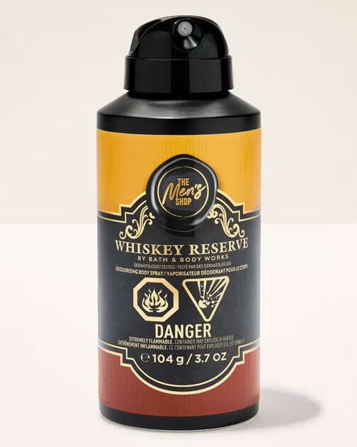 Whiskey Reserve Body Spray (ETA: Nov/Dec 2026)