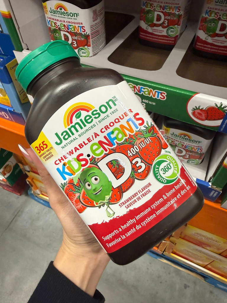 Jamieson Kids D3, 365 tablets (ETA: August 2026)
