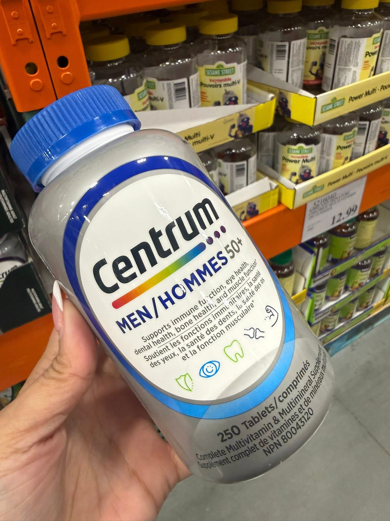 Centrum Mens 50+, 250 tablets
