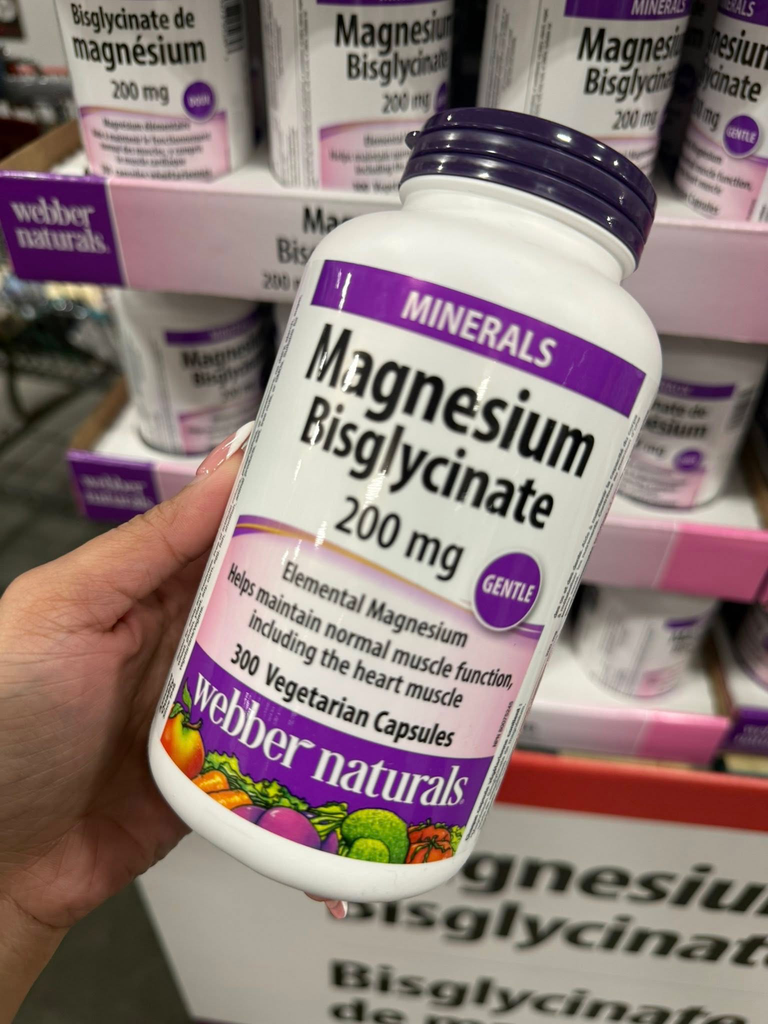 Magnesium 200mg, 300 capsules (ETA: August 2026)