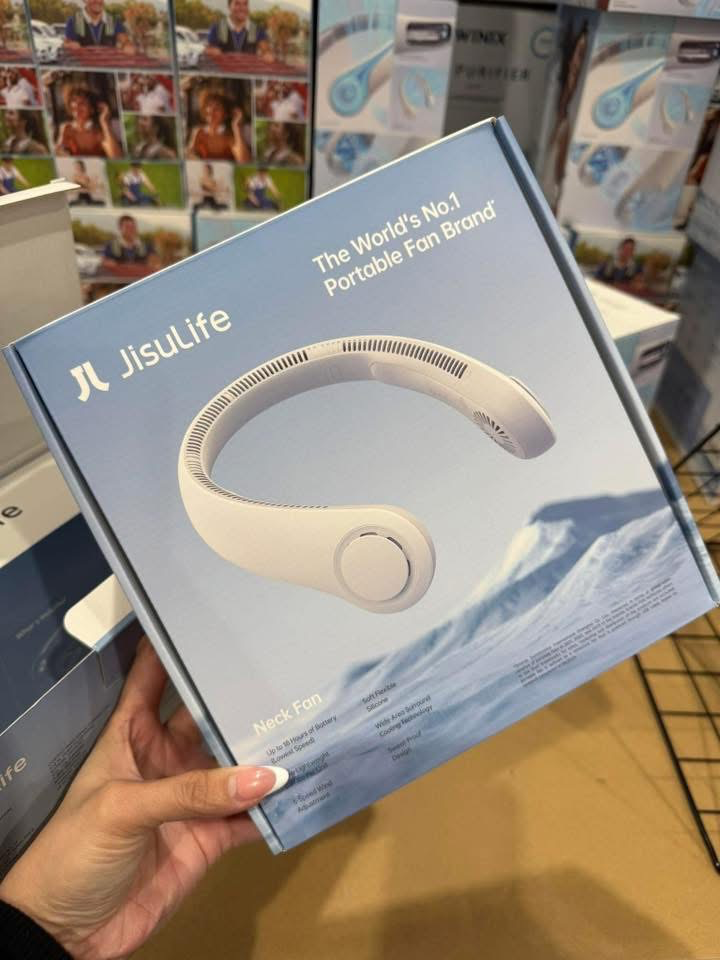 Jisulife Portable Fan (Two Pieces (1 Box))