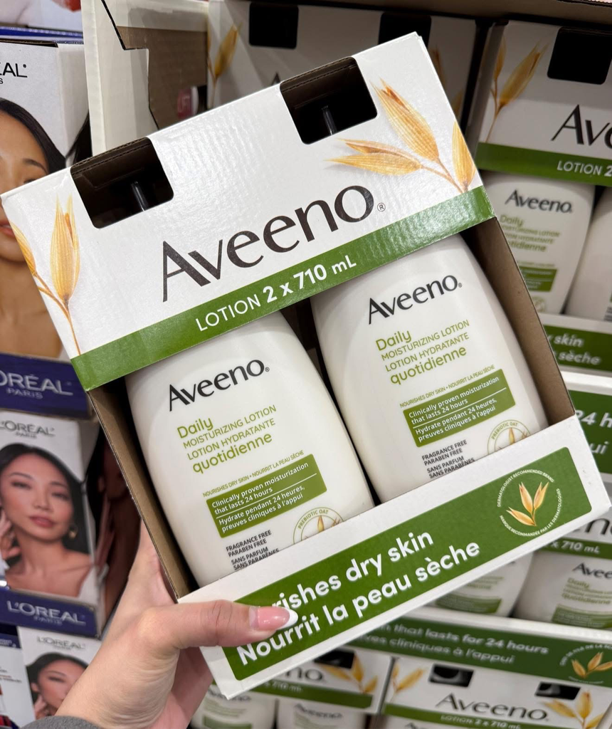 Aveeno Lotion, 2 X 710ml (ETA: August 2026)