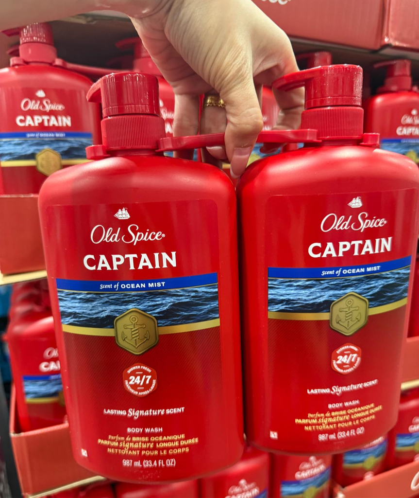 Old Spice Captain 987mL (ETA: September 2026) (One Piece (Individual))