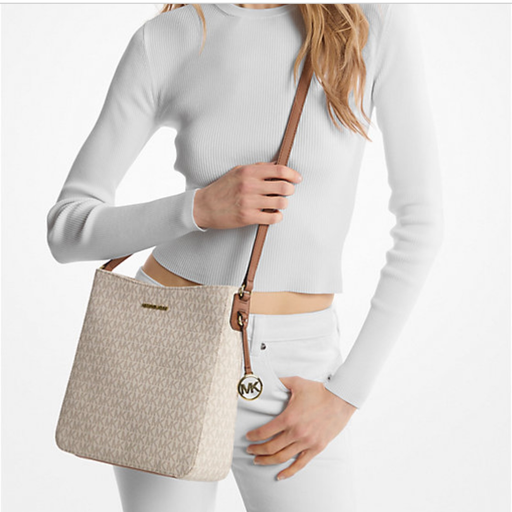 MK Jet Set Travel Large Logo Messenger Bag